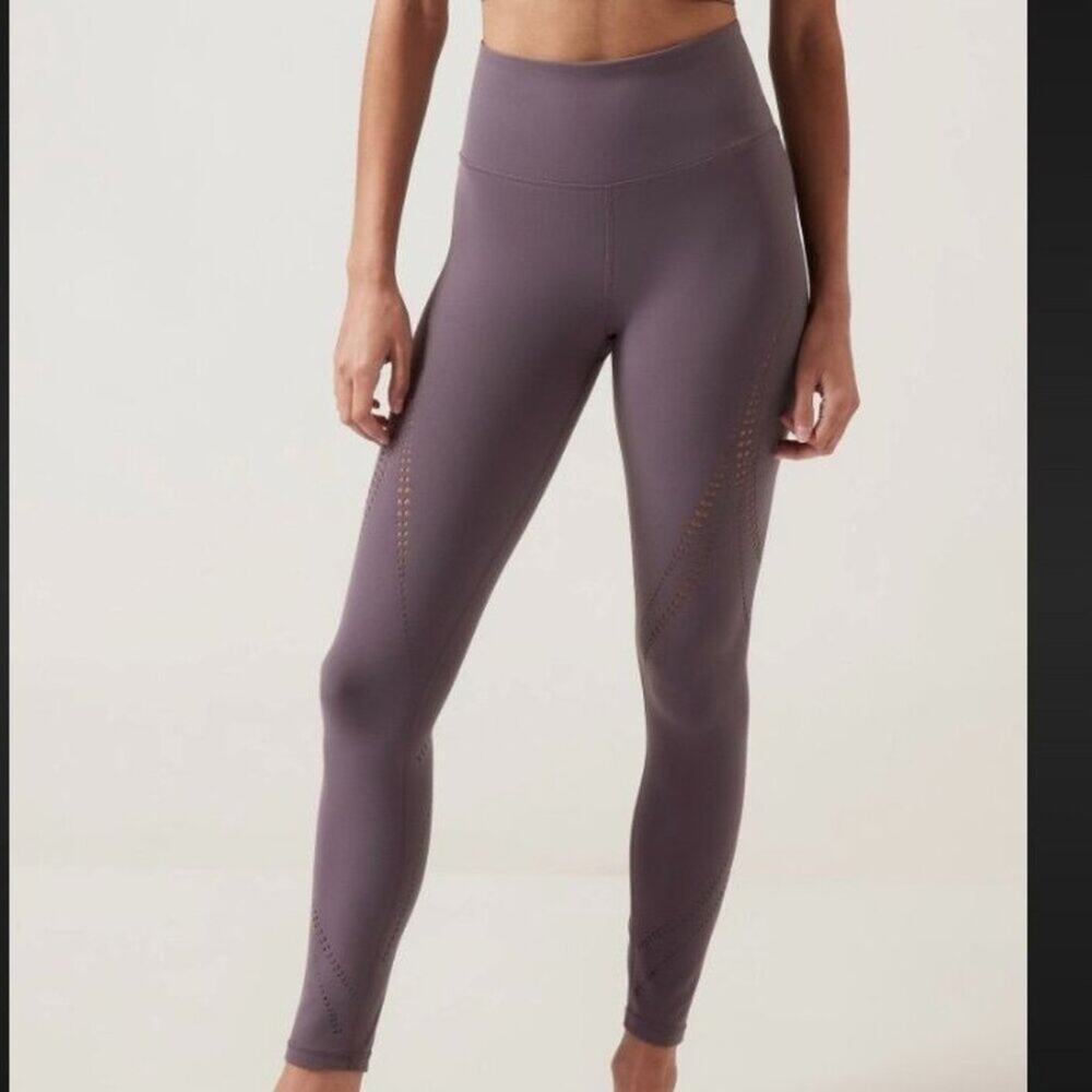 Athleta Elation Lasercut Tight Sz S